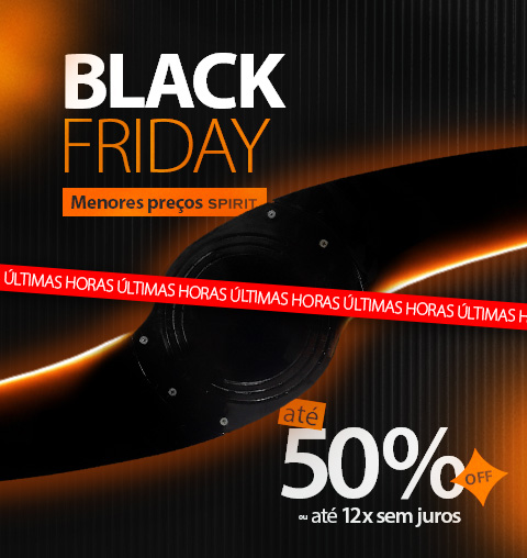 Black Friday Ventilador de teto Spirit - até 50% OFF