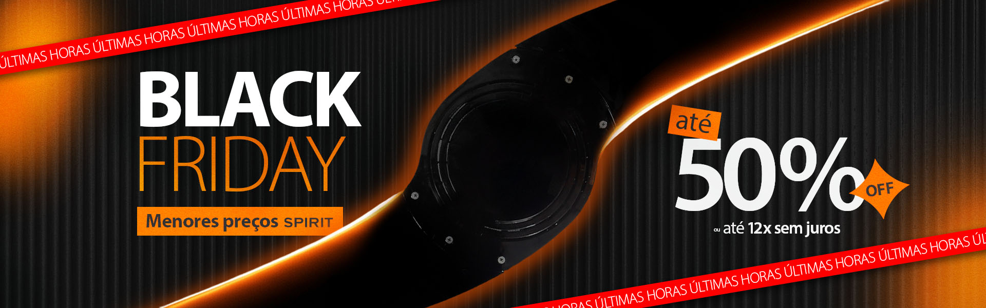 Black Friday Ventilador de teto Spirit - até 50% OFF