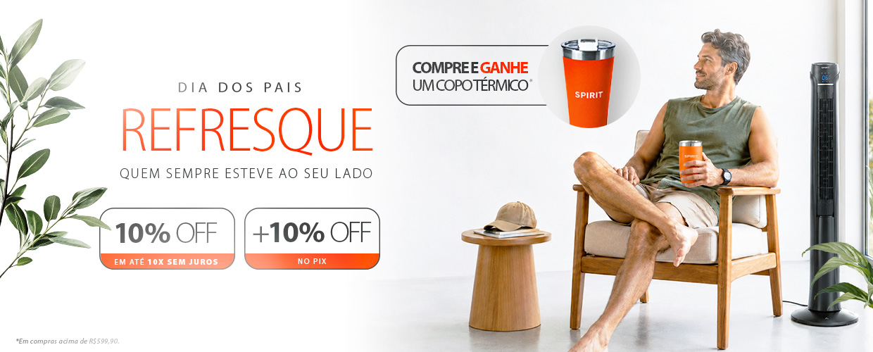 Quinzena dos Pais - Até 20% OFF no PIX e Um Presentão pro Papai na sua compra!*