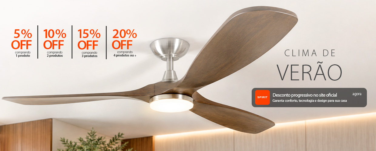 Clima de Verão com Descontos Progressivos até 20% OFF!*