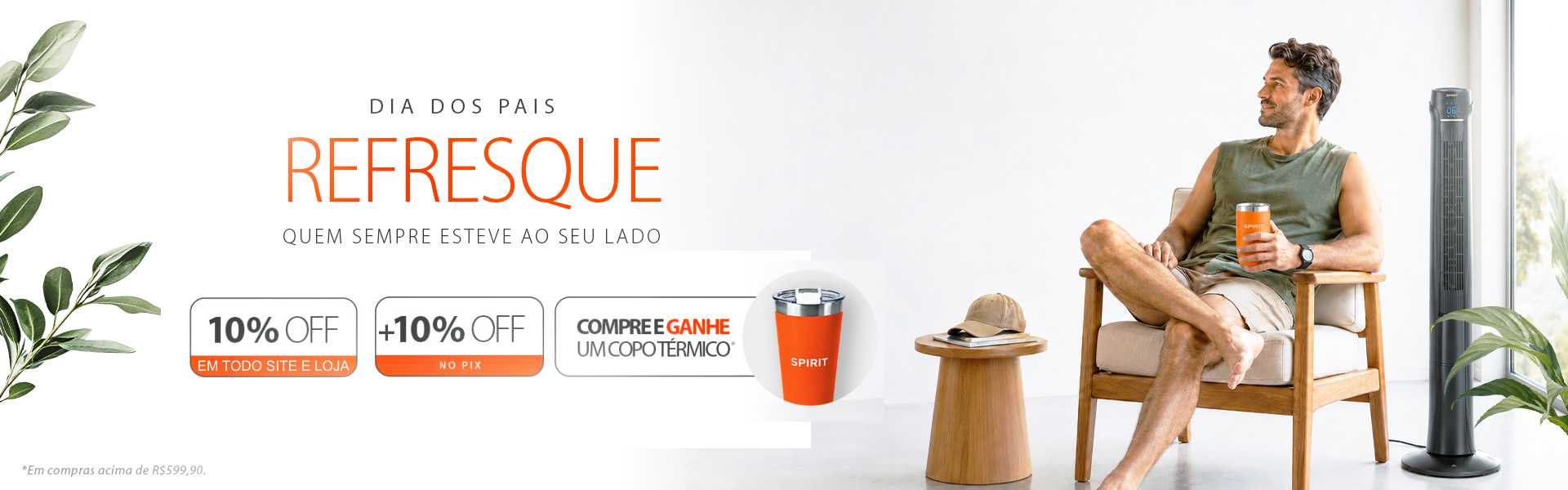 Quinzena dos Pais - Até 20% OFF no PIX e Um Presentão pro Papai na sua compra!*