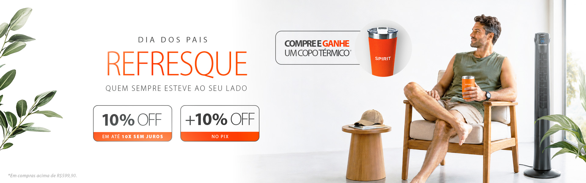 Quinzena dos Pais - Até 20% OFF no PIX e Um Presentão pro Papai na sua compra!*