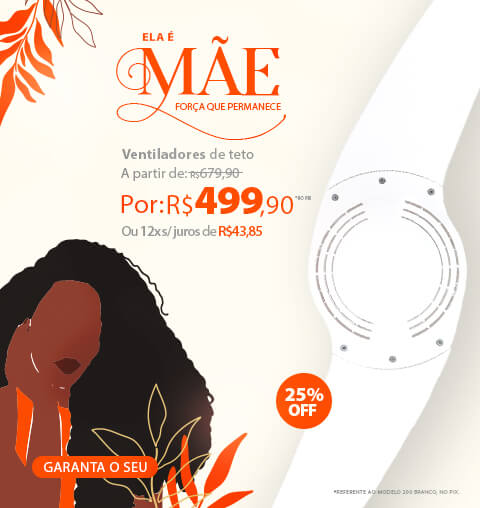 Ventilador de Teto SPIRIT a partir de R$499,90 no PIX no Saldo de Verão!*