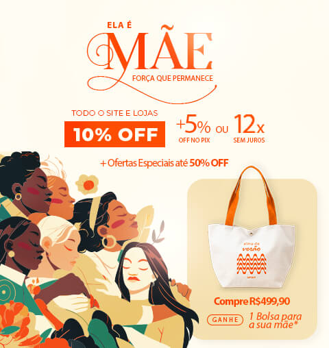 Dia das Mães com a SPIRIT: Ganhe um lindoo presente para a mamãe e aproveite Ofertas Especiais Até 50% OFF!