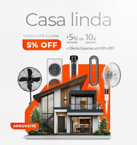 Casa Linda com SPIRIT: Até 50% OFF e 10X Sem Juros!