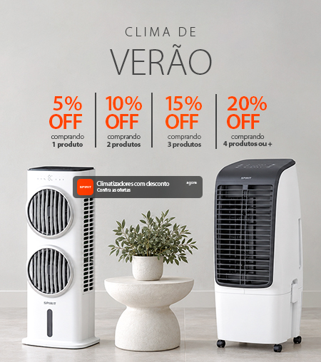Climatizador de Ar com Descontos Progressivos até 20% OFF!*