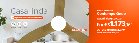 Conheça a Nova Linha de Ventiladores Contemporânea 