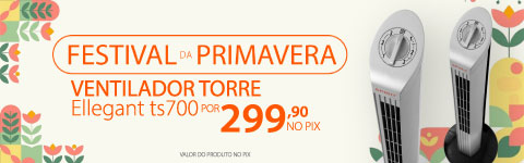 Aproveite Ventilador SPIRIT Torre com Condições Especiais