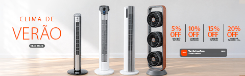 Aproveite Ventilador SPIRIT Torre com Condições Especiais