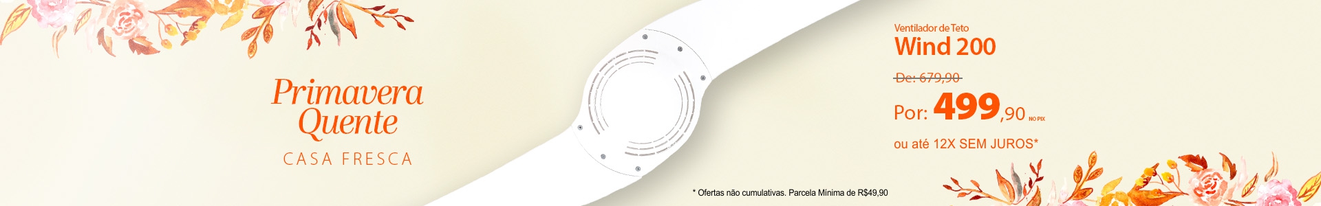 Ventilador Triplo SPIRIT: Aproveite as condições especiais!