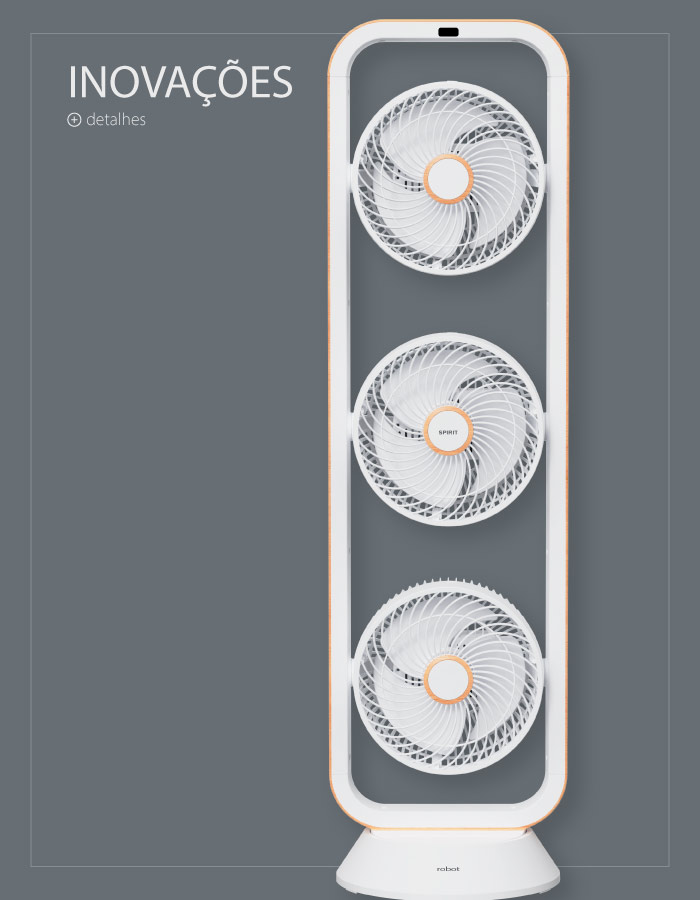 Spirit - Nova Linha de Ventiladores