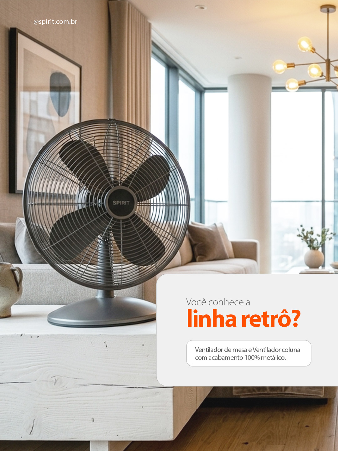 Siga Ventilador Spirit no Instagram